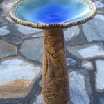 Ceramic Bird Bath by Stephen Fabrico