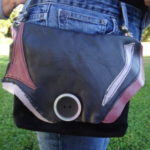 Black Leather Bag by Lisa Green