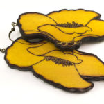 Yellow Earrings by Maris Hare