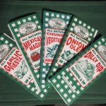 Five packets of Country Herbs All Natural Seasoning & Dip in different flavors