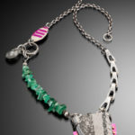 Mixed Media Necklace by Beth Taylor