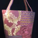 Purple Tote Bag by Artist Carole Kyle