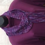 Purple Scarf by Artist Judith Van Zant