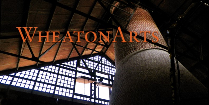 WheatonArts Logo over furnace