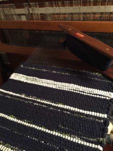 A loom used by Belinda DeCicco
