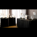 Booth showcasing the jewelry of Judith Hearney