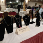 Booth showcasing the jewelry of Sharon Manewitz