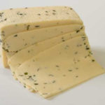 Thinly sliced cheese by Keystone Farms Cheese.