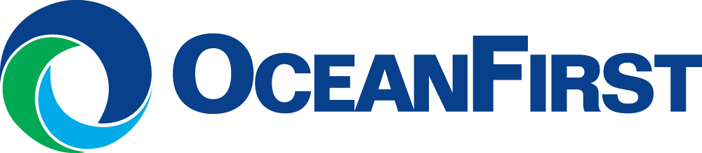 Oceanfirst logo in blue.